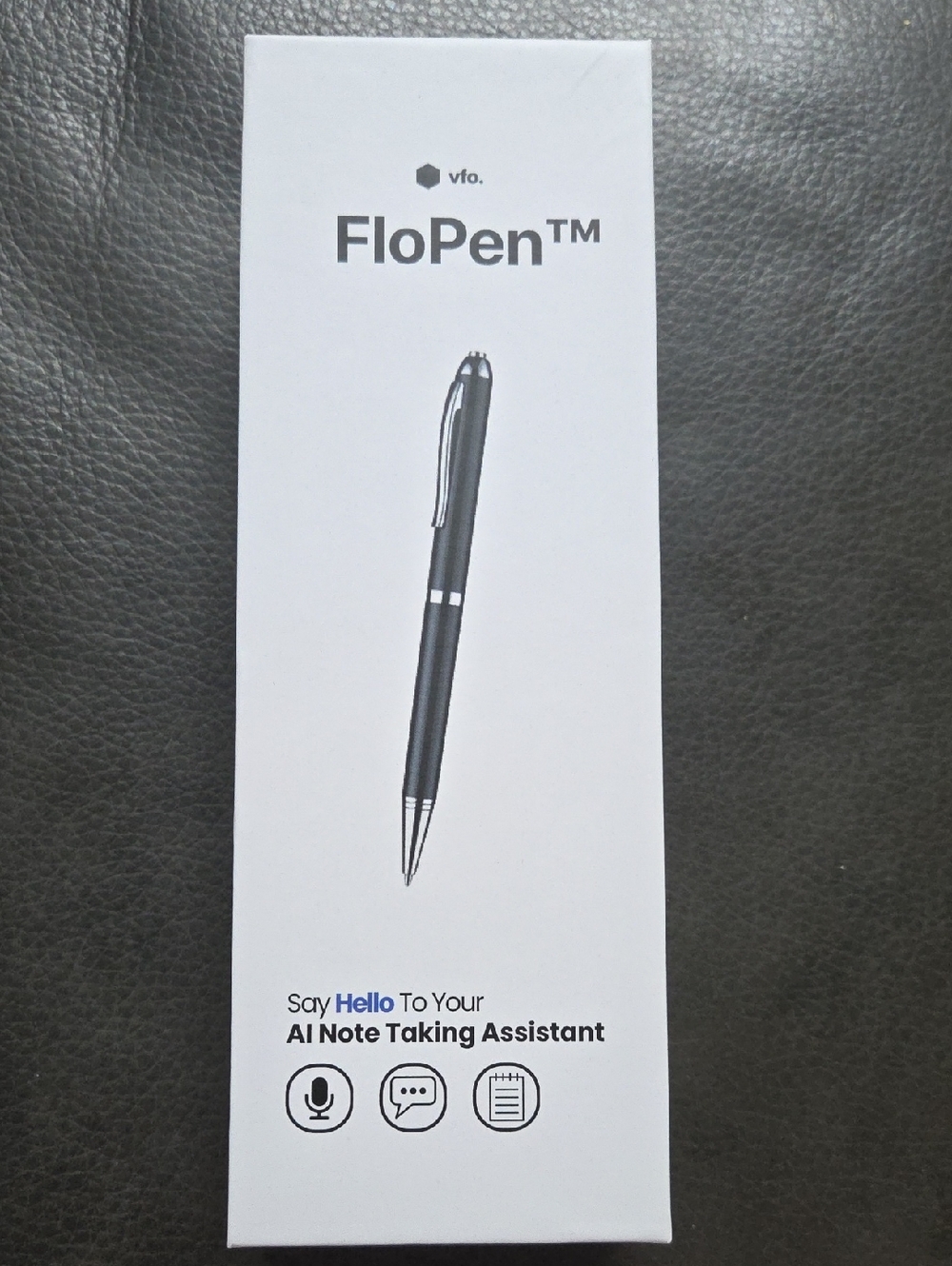Black AI Note-Taking Pen